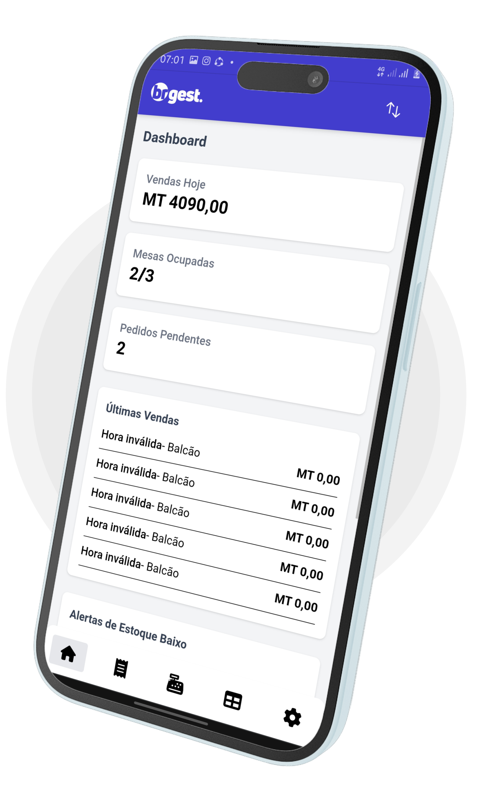 Sistema BRGest PDV e Gestão